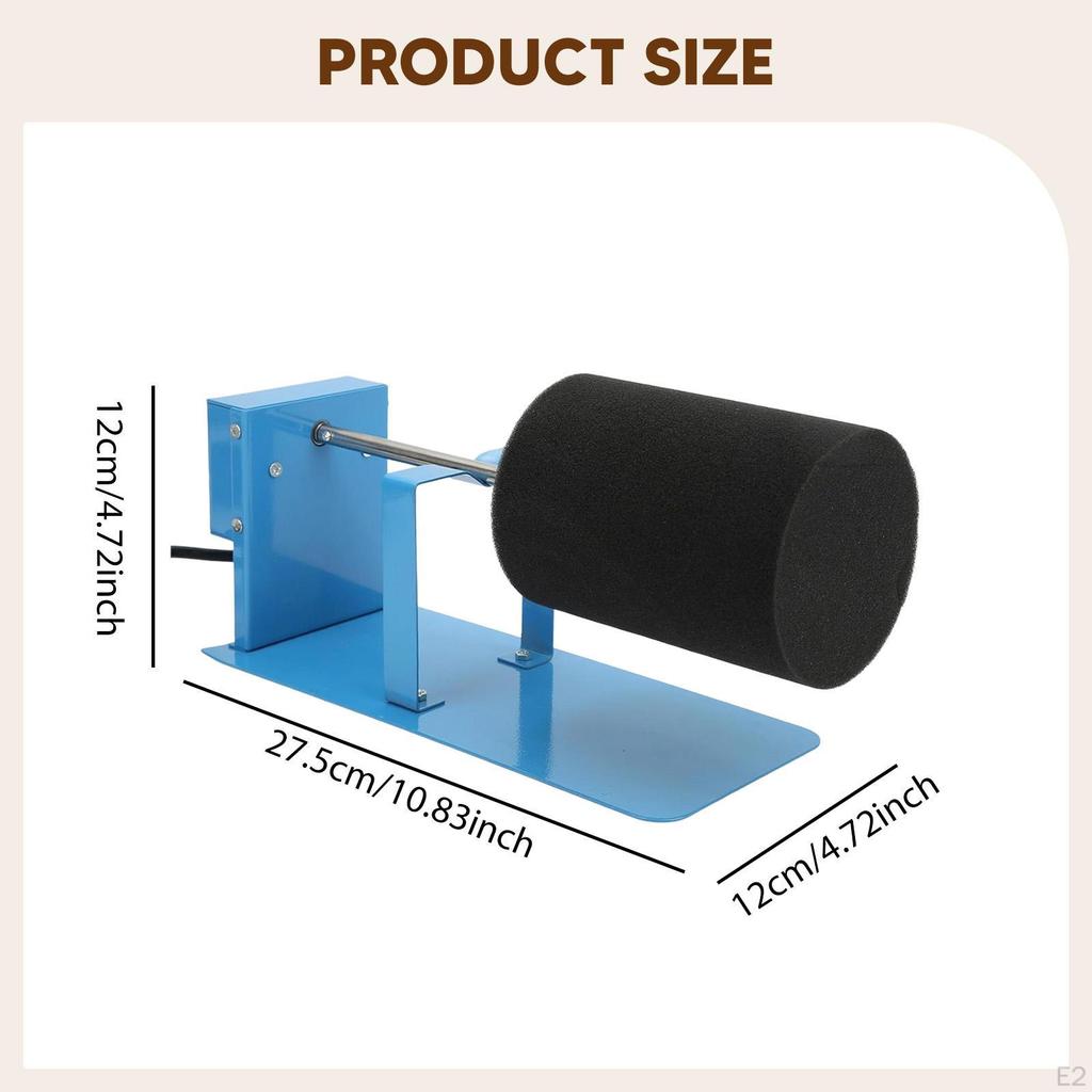 Cup Turner for Crafts Tumbler Beginner DIY Silent Drying Epoxy Resin