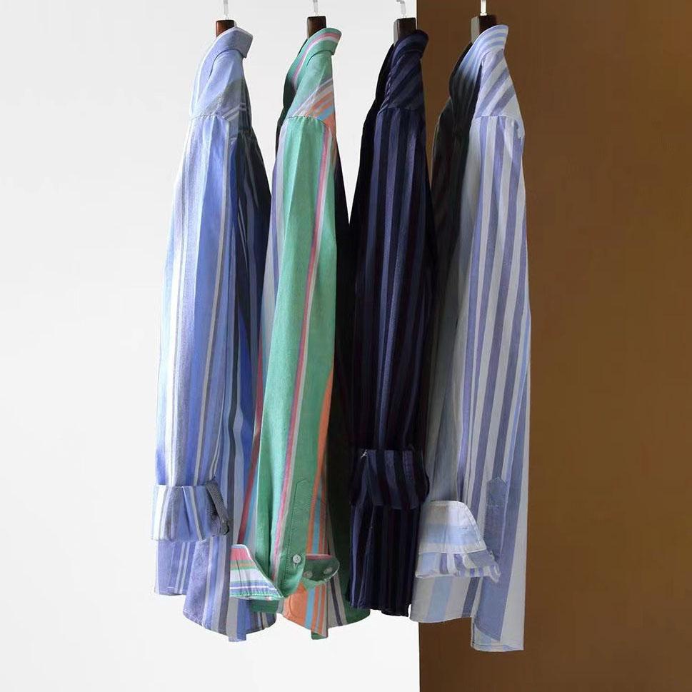 Pánská ležérní módní košile s dlouhým rukávem na jaro a podzim