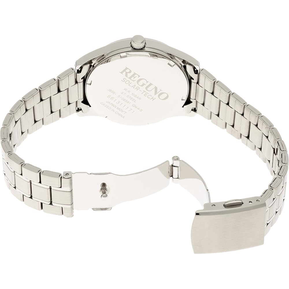 [CITIZEN] KM1-211-11 Solartech Men's Business Analog Date Day Day Second Hand Silver Silver Citiz...