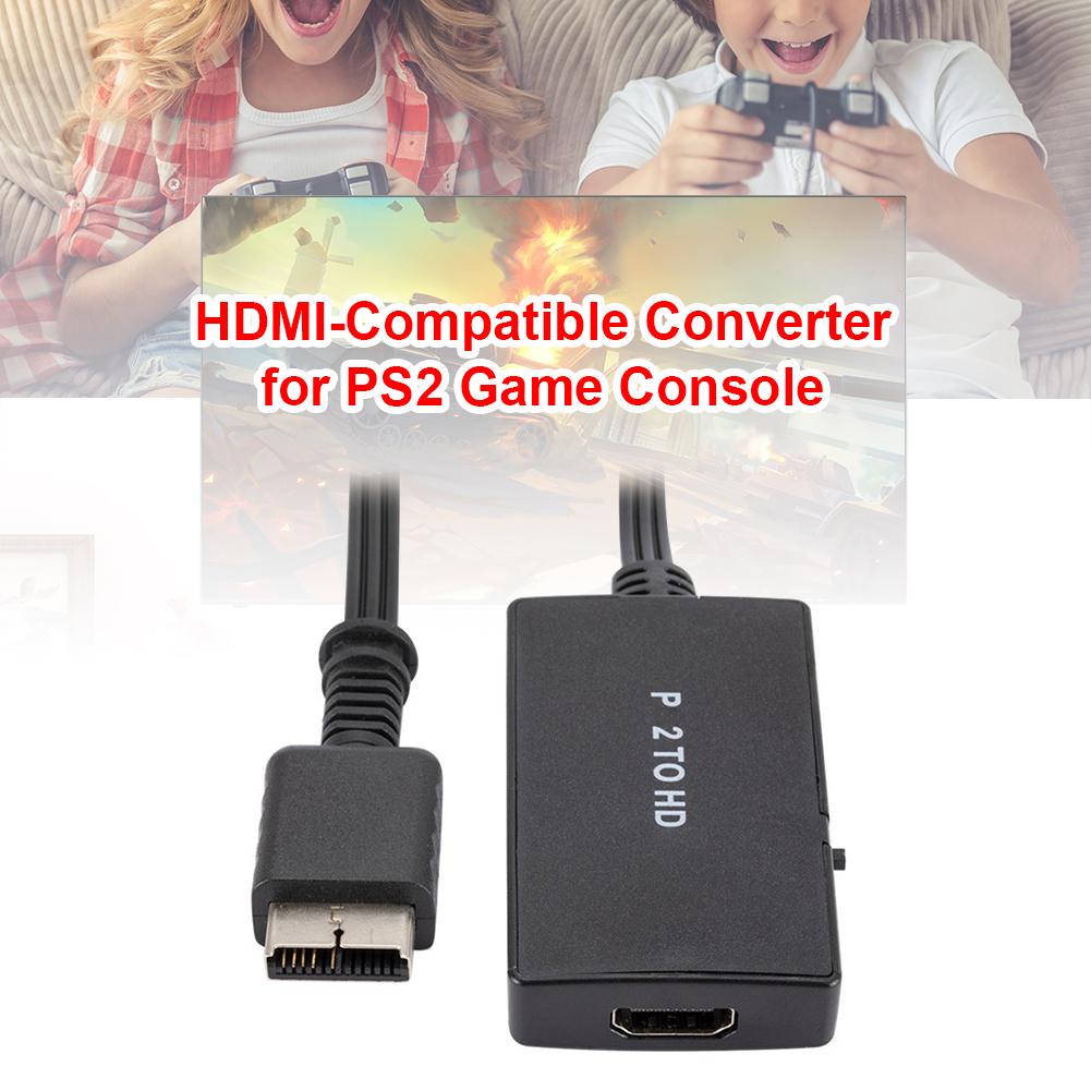 Ps2 Adaptador Rgb Hdmi Cabo Hdmi Adaptador Conversor Ps2