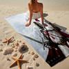 Knightly Warrior In Armor Beach Towel, Super Soft Microfiber, Gift for Her/Him, Birthday, for Pool, Beach, Travel, Home Decor Fan Gifts