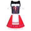 Oktoberfest Costume, Adult, Ladies Beer Skirt Copay Germany Bavarian Maid Uniform