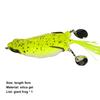 9cm/25g Silicone Huge Frog Bait Colorful Slice Double Sequin Soft Artificial Frog Bait