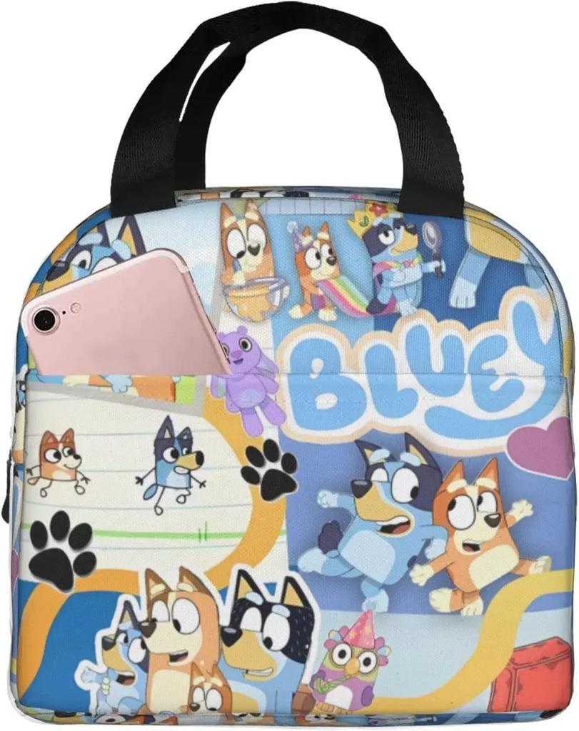 Lunch Bag Cartoon Portable Thickened Hot and Cold Rice Bag Lunch Box Handbag