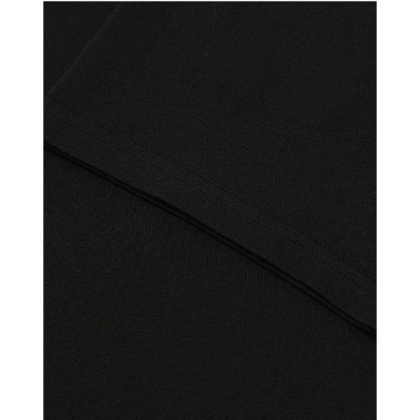 Converse All STar PaTch STandard FiT T shirT Black Mch737 023