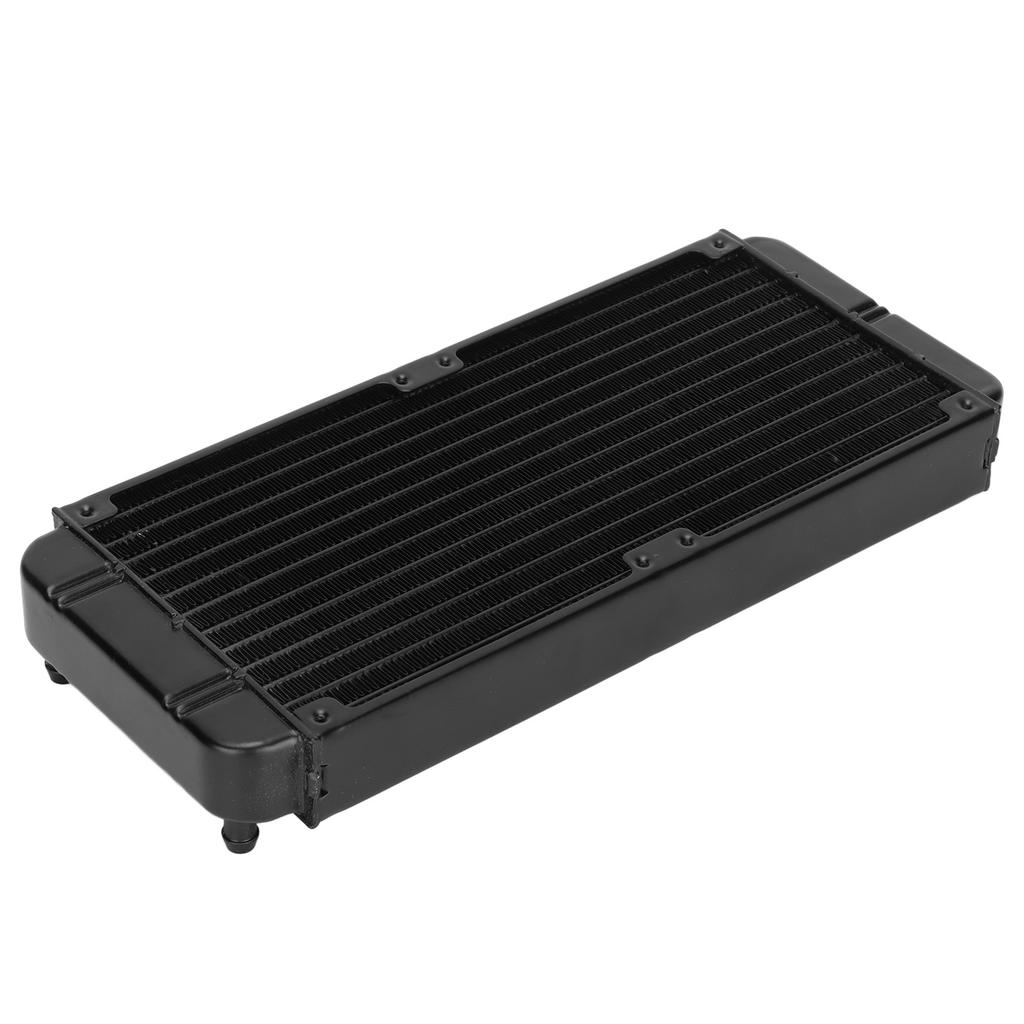 Aluminum Radiator Good Heat Dissipation 18 Heat Dissipating Tubes Low Noise G 1 4 Screw Thread Aluminum Heat Exchanger