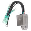 Outboard Motor Voltage Rectifier Regulator Aluminum Alloy for 15HP 2 Stroke Boat Engine