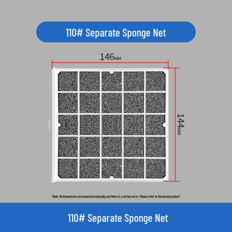 Ventilation Inlet Filter with Anti-Mosquito Mesh