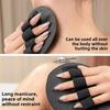 1/4pcs Exfoliating Bath Scrubber Tool 14cm Rubber Deep Cleansing Gentle Dead Skin Remover Tool for Men Women Kids