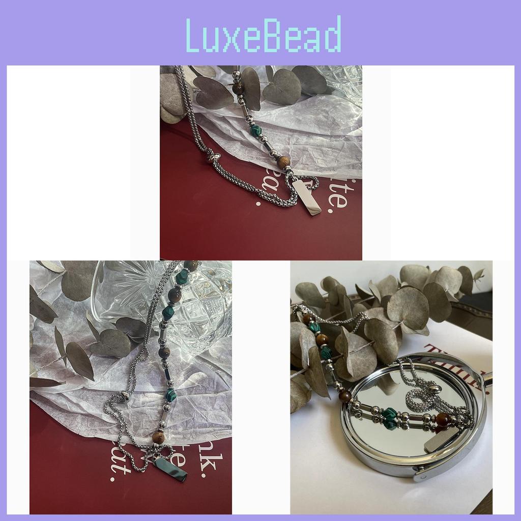 Handmade Stainless Steel Pendant Necklace With Geometric Design For Men And Women