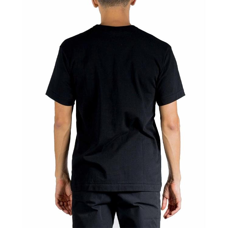 Comme des Garçons PLAY COMME Des GARCONS PLAY Basic T-Shirt Red Family Heart 'Black' Men's AZ-T288-051-1