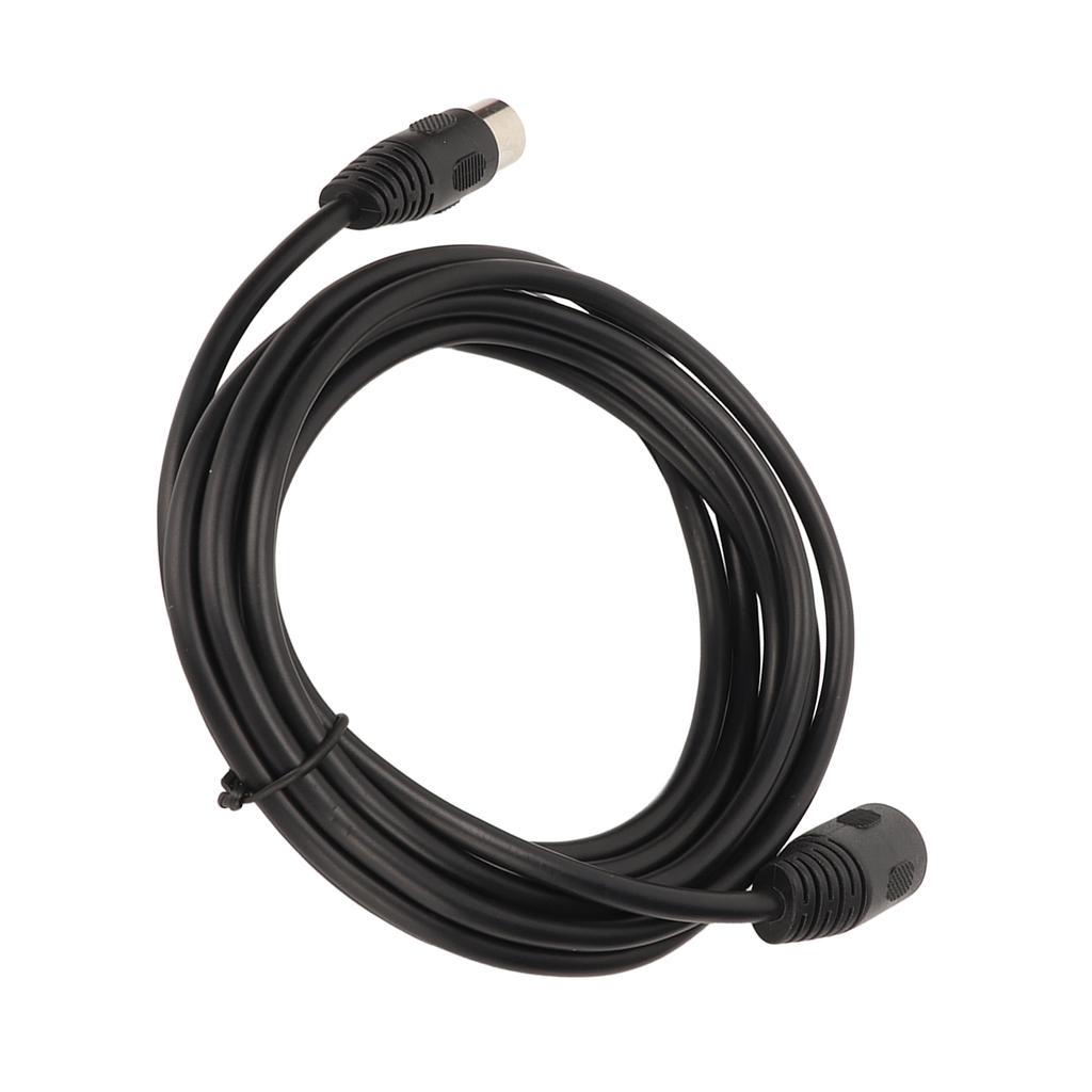 4pinový DIN konektorový kabel 9,8ft 4pinový DIN samec na samici konektorový kabelový adaptér pro auto AV