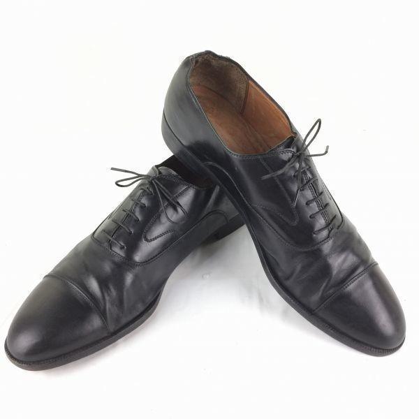 

Vintage Ferragamo Straight Tip Business Shoes Black size 10.5C Men s(USED)