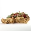 Resin Retro Tree Stump Desktop Decor & Micro Landscape Pot