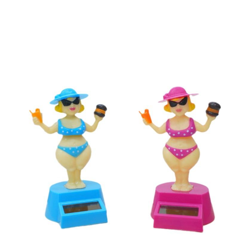 Rich Woman Bikini Cartoon Doll Car Ornament – Children's Interior Decoration Gift