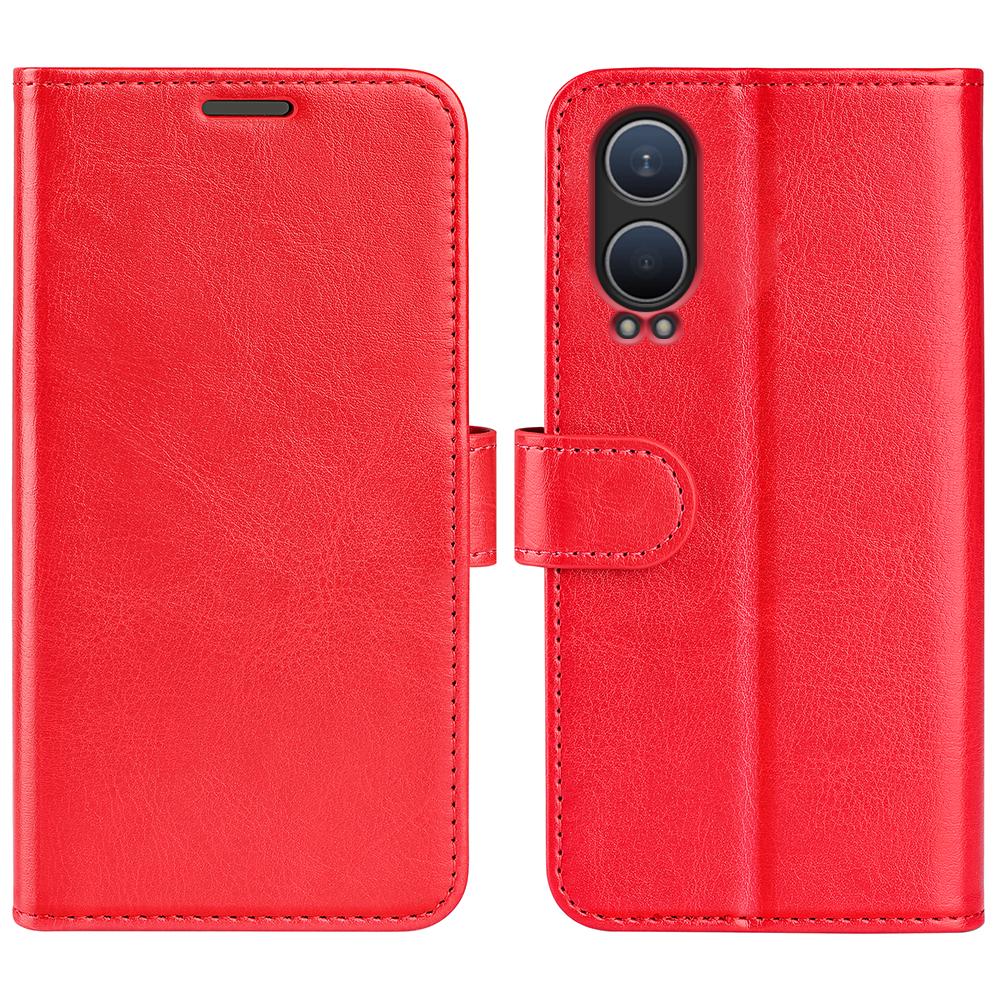 For OnePlus Nord CE4 Lite 5G/Oppo K12x 5G (China) Wallet Phone Case Crazy Horse Texture Stand Leather Cover