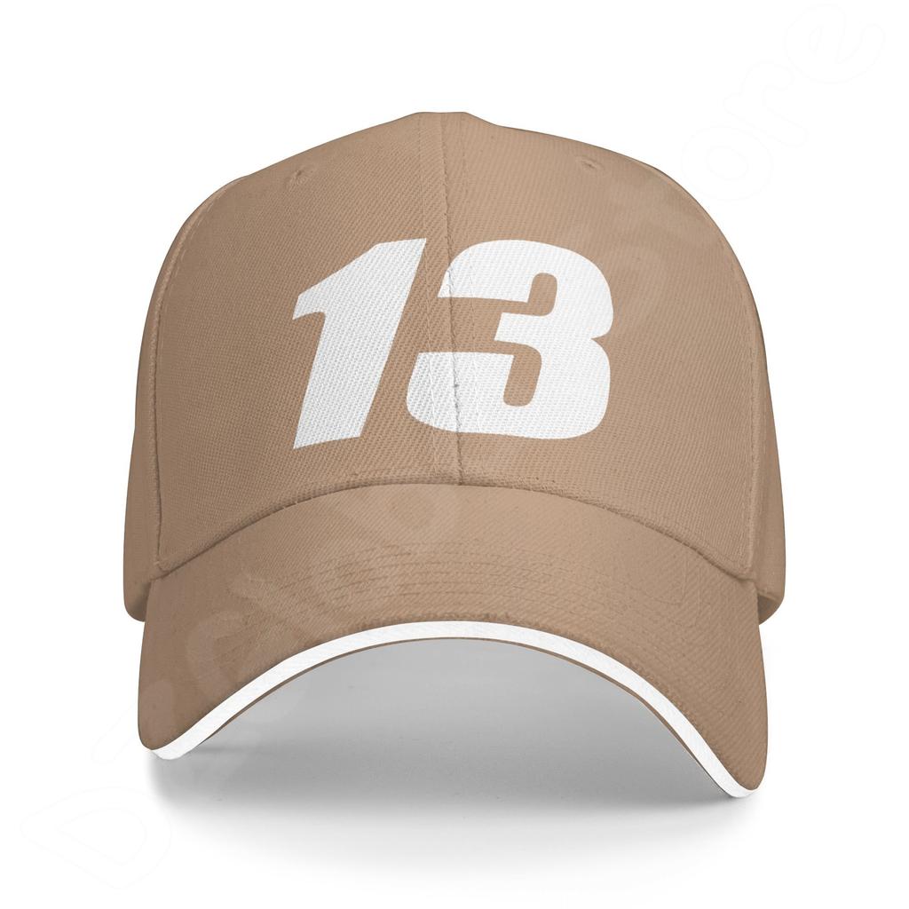 Number 13 Pattern Mesh Baseball Cap Trucker Hats Luxury Casual Cap Summer Sun Protection Caps for Men Women Fashion Denim Hat