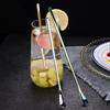 Stainless steel mixing spoon long handle coffee spoon dessert spoon creative ice spoon honey spoon milk tea bar spoon