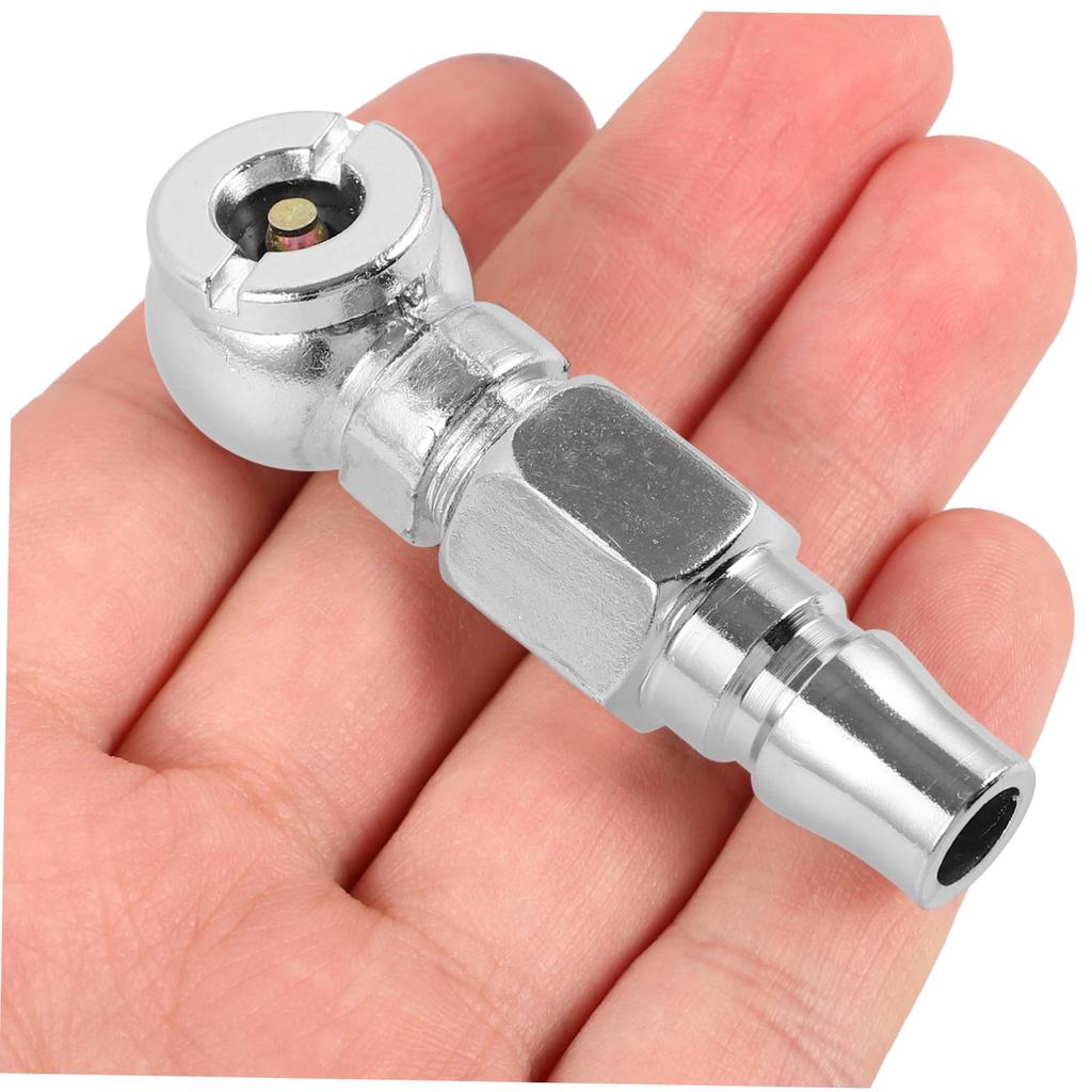 TOBBOMEY Durable Air Chuck Nozzle, Compatible with Air Compressors, Air Chuck Nozzle for Cars,