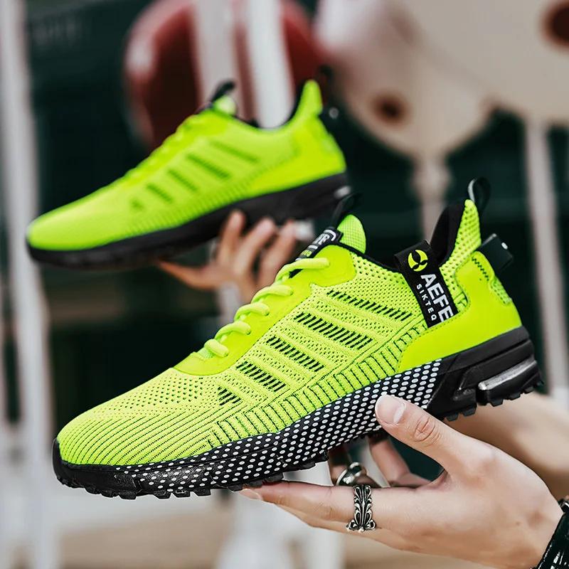 Fashion Breathable Outdoor Sports Shoe Lightweight Sneakers for Men Comfortable Athletic Training Footwear New 2024 Men Running Shoes