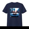 Above The Law Rap Group T Shirt California Car Palm Tree Design Trendy Streetwear for Hip Hop Fans Vintage Washed Streetwear