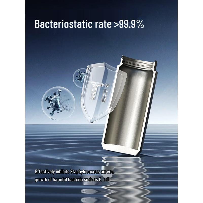 TOMIC Pure Titanium Insulated Tea Infuser Bottle