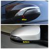 For LHD Toyota Corolla 2014 2015-2018 ABS Plastic Side Rearview Mirror Strip Cover Door Wing Exterior Trim Car Adhesive Sticker