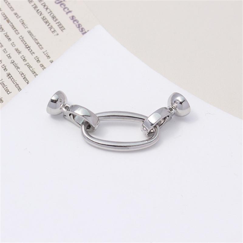 Set of 6 Irregular Clasp for Bracelet and Necklace Jewelry Making Accessories Copper Handmade Accessories Fastener