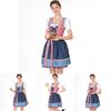 Oktoberfest Plain Dress Costume For Women Featuring Charming Vintage Style Design