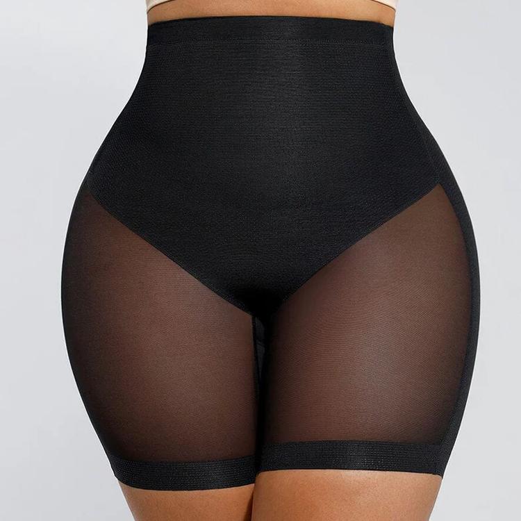 HEXIN Ladies Winter High Waist Tummy Control Enhance Butt Lifter Women Seamless  Seamless Shapewear Shorts Xs
