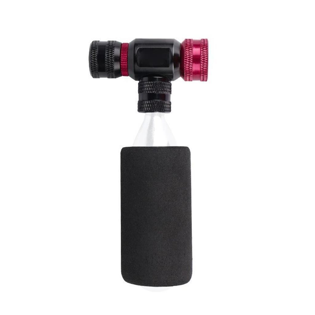 Inflador de Pneu de Bicicleta CO2 Bico de Inflação Rápida para Bicicletas de Estrada e Montanha Cilindros de 16g Válvulas USA Francesas Portátil com