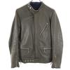 Made In Japan Leather Riders Jacket 1 Gray Men's Used