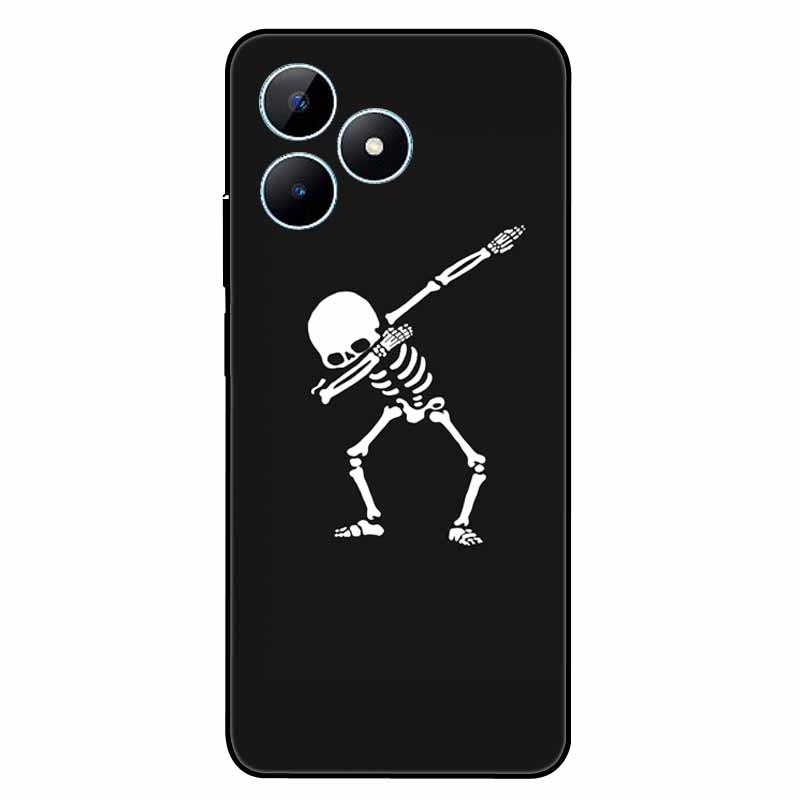Funda For Realme Note 50 Case Silicone Soft Shockproof Cartoon TPU Phone Shell For Realme Note50 Cover Painted Cute Coque Note50
