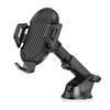 Carbon Fiber Style Car Phone Holder 4.7‑7.2in Screen Navigation Bracket for Dashboard Windshield Air Vent Desktop