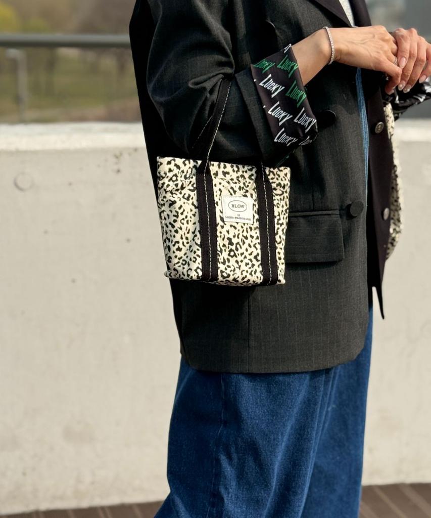 Blow Leopard Shopper Bag + Mini Bag