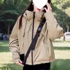 Women's European Casual Hooded Windbreaker Baseball Jacket - Autumn Fashion