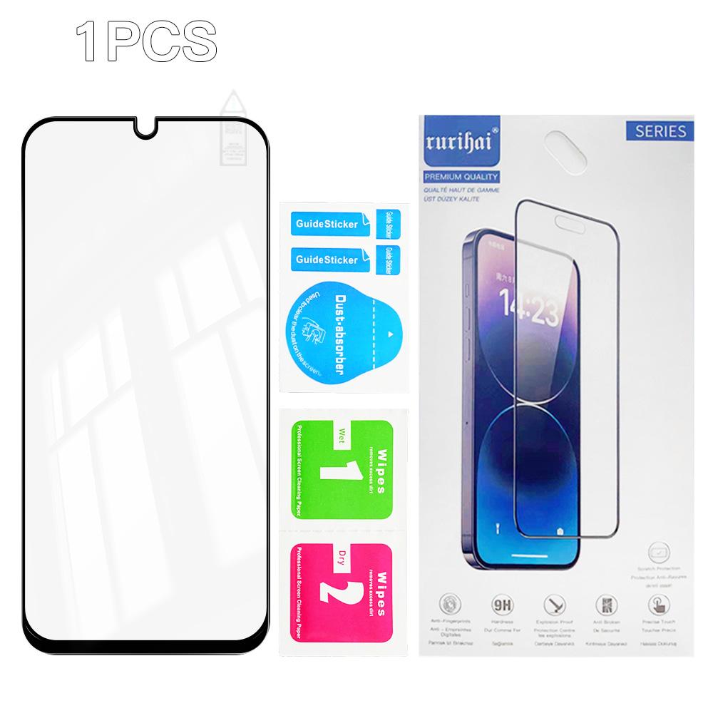 RURIHAI Für Samsung Galaxy A17 5G/A26 5G/A16 5G/A16 4G Displayschutz Sekundärhärtung High Aluminium-Silizium Glasfolie