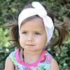 Baby Bow Headband for Boys Girl Breathable Cotton Bowknot Hair Bands Toddler Elastic Headdress Universal Turban Hairband