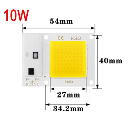Cob LED Lampen Chip 10W 20W 30W 50W 220V Smart IC Kein Treiber erforderlich 3W 5W 7W 9W LED Glühbirnenlampe für Flutlicht Scheinwerfer DIY Beleuchtung
