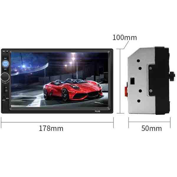 7010B 2020 New 7010B 7inch Car Radio Bluetooth V2.0 Car Stereo HD MP5 Player SD MMC USB FM MP3/MP4 Autoradio