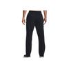 Under Armour Rival Fleece Pants With Logo Print Men Bottoms Black 1379868-001