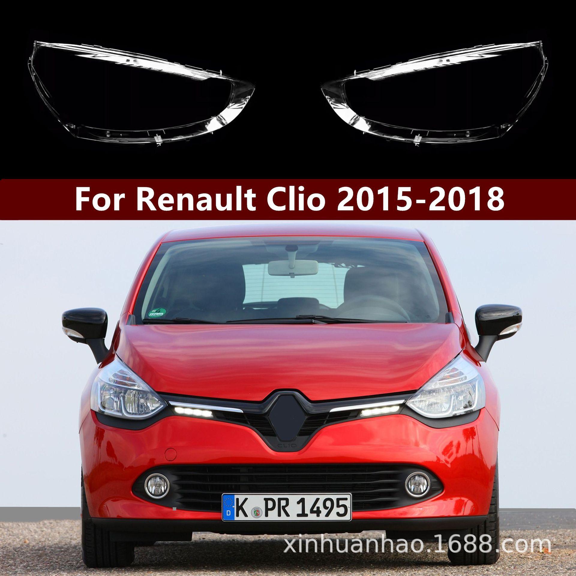 

Renault Clio 4th Gen (2015-2018) Transparent Headlight Cover Premium Transparent Left with 2m Snake Glue