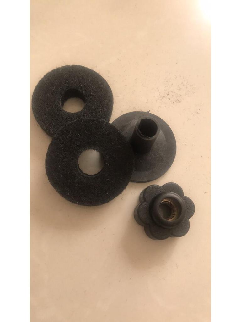 Beckenständer Kunststoffhalter mit Filzmutter