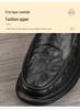 Men's Genuine Leather Casual Slip-On Shoes - Breathable, Soft Sole, Ideal for Spring and Autumn