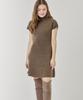 THE-ABON Flare Mini Dress Black