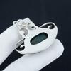 Natural Blue Apatite Gemstone Silver Pendant In 925 Sterling Silver - Handmade Design, Everyday Wear Jewelry Anniversary Gift