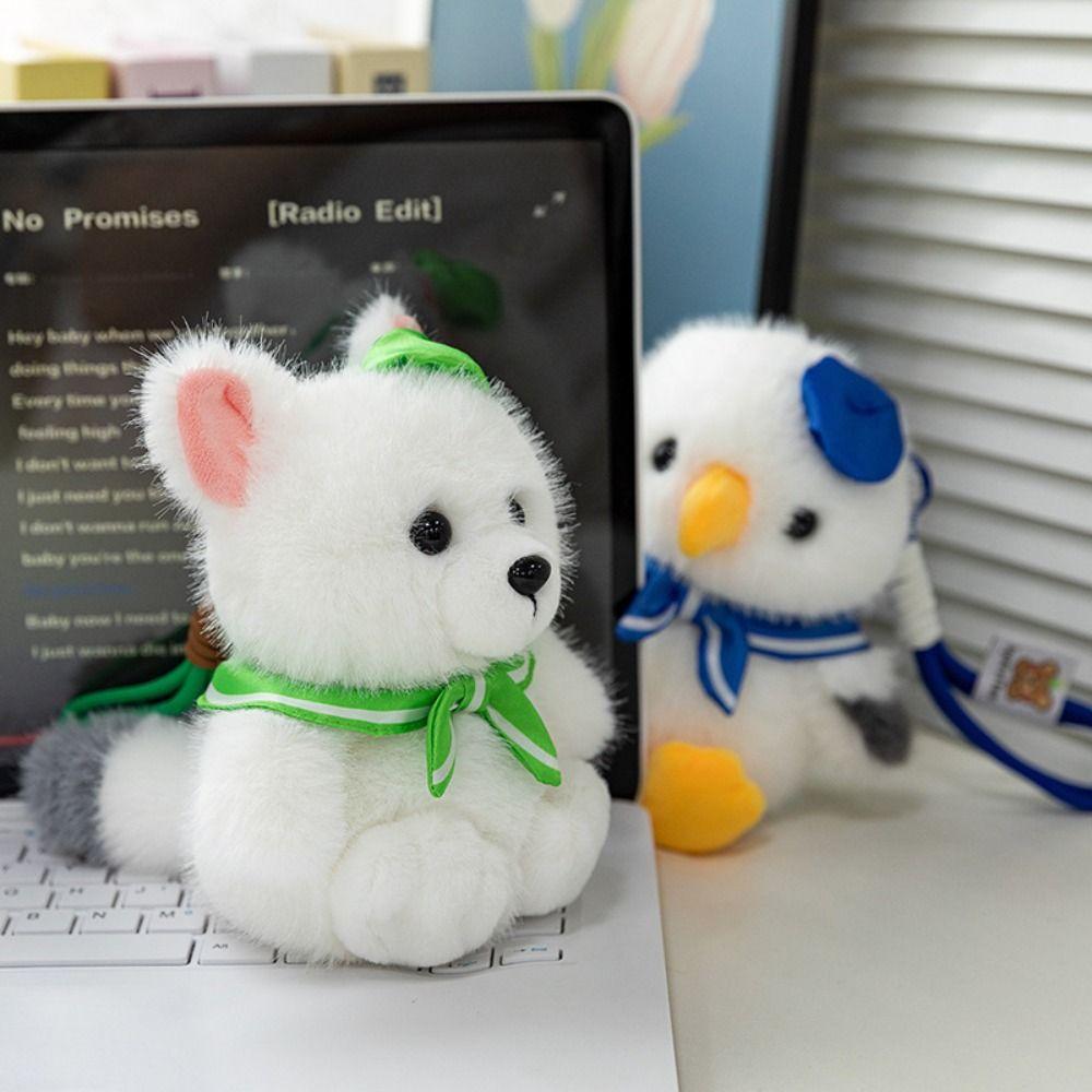 Handmade Seagull Doll Stuffed Toys Collection Cartoon Seagull Stuffed Doll Kids Gifts