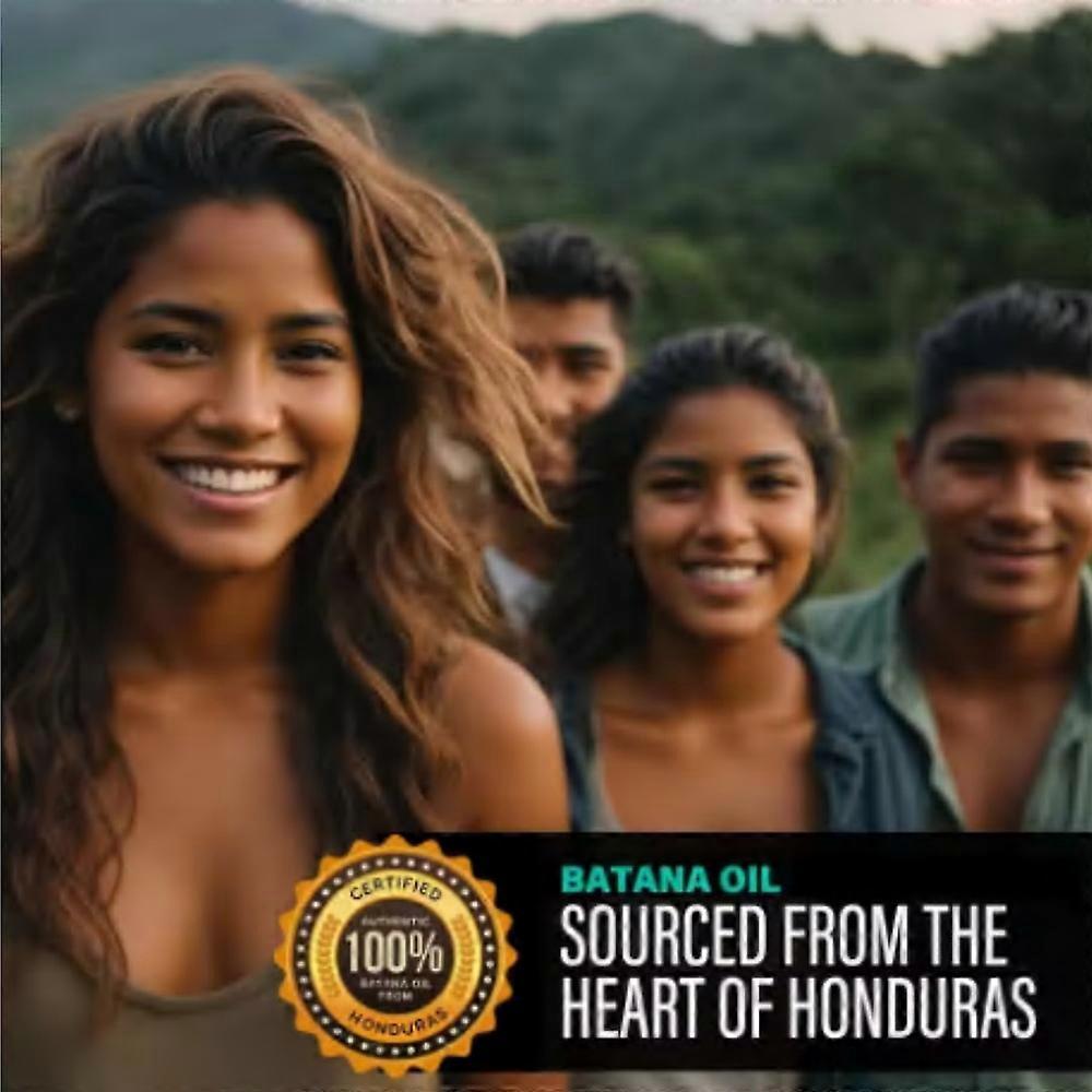 Unraffiniertes Batana-Öl für Haarwachstum - Authentische & Bio Dr. Sebi Batana Haarmaske aus Honduras - Natürliches Haaröl