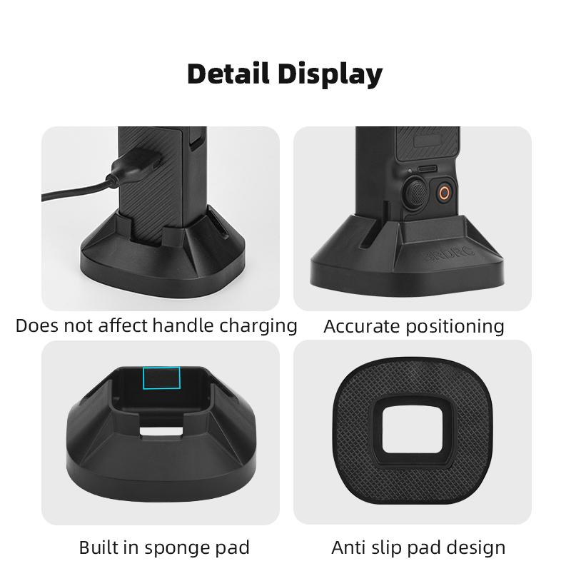 Expansion Table Base Mount for DJI OSMO Pocket 3,Suitable for Live Streaming,Video Fixed Handheld Gimbal Camera Accessories