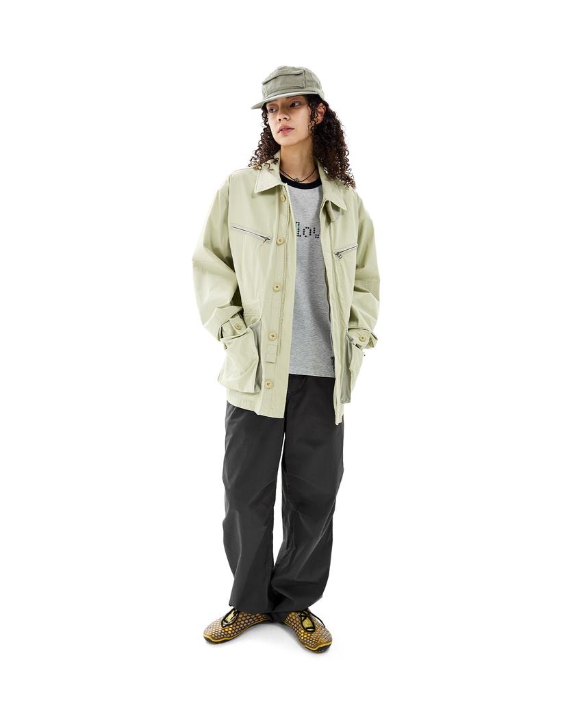 Sseonleobeutueo Pocket Trucker Cap Sage